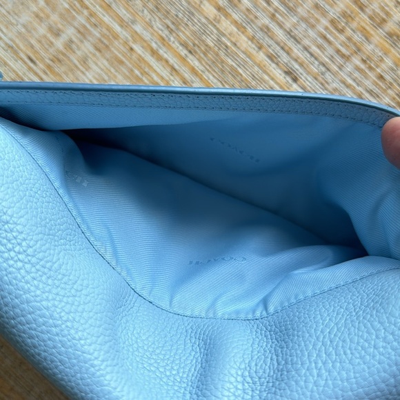 Coach Turnlock Pebbled Leather Crossbody Bag - Picture 15 of 17